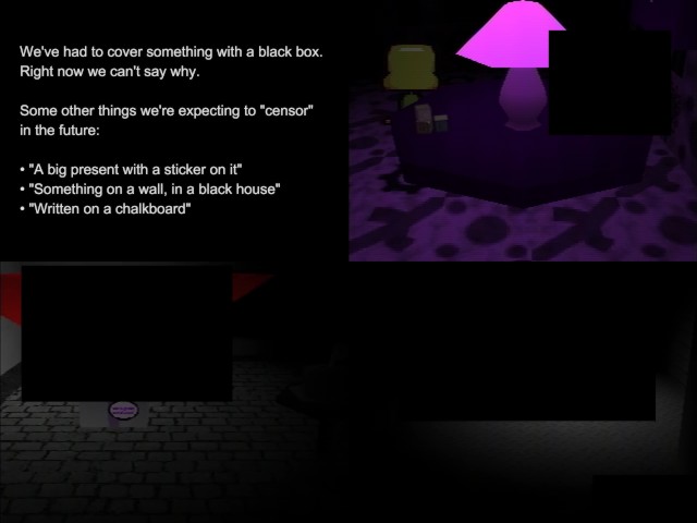 Three censored objects in Petscop, and a list of things that will be censored in the series