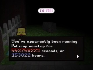 Belle in the Graveyard with details of her 17-year Petscop marathon on screen
