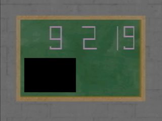 '9 2 19' written on the chalkboard